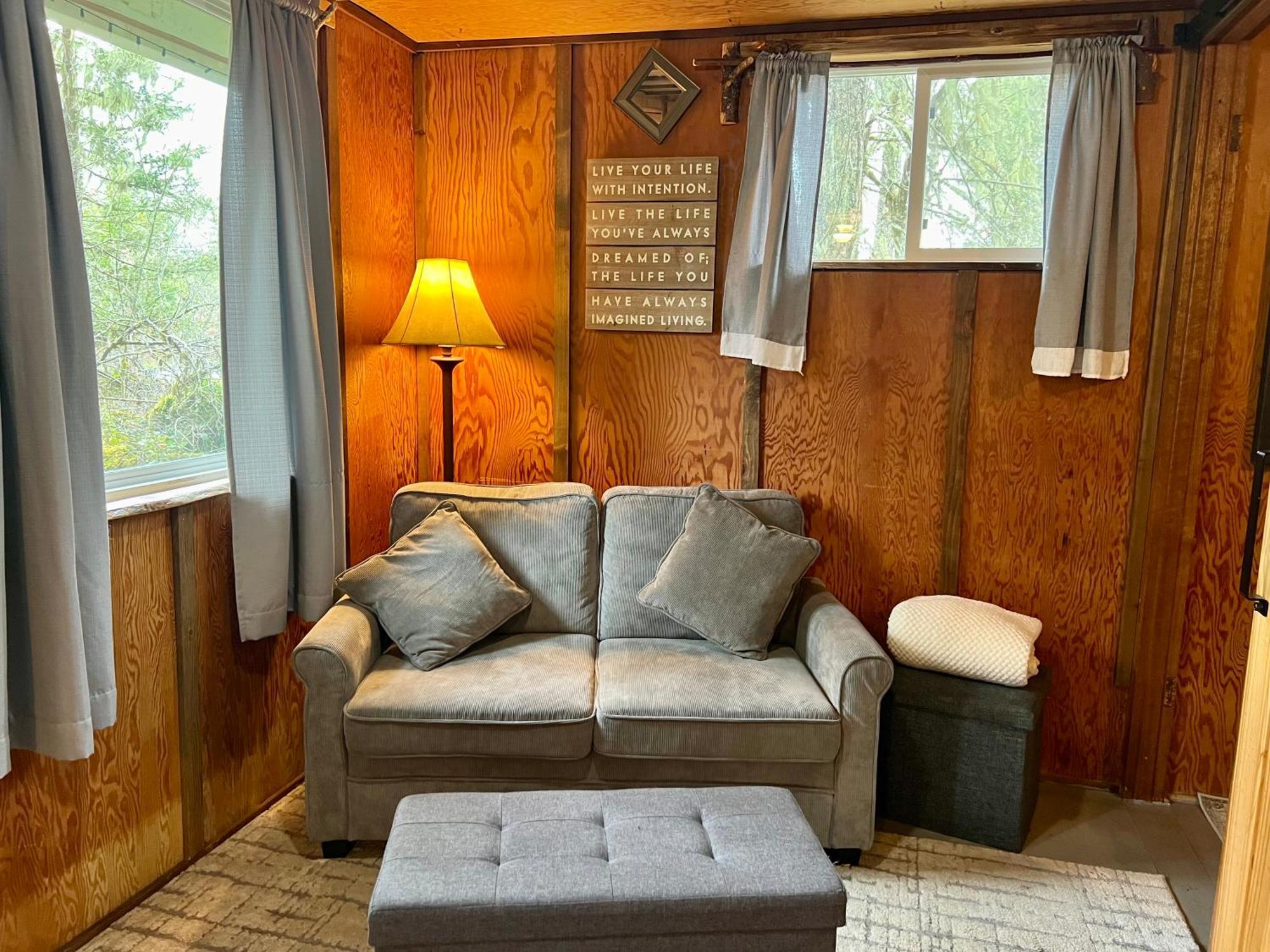 Mt Rainier Little Green Cabin On Big Creek! Ashford Extérieur photo