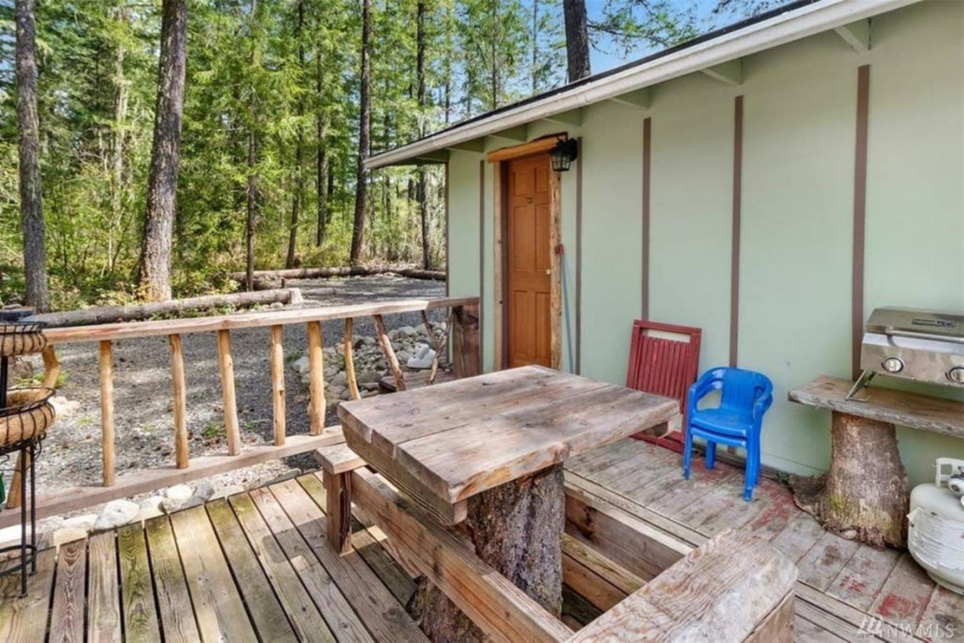 Mt Rainier Little Green Cabin On Big Creek! Ashford Extérieur photo