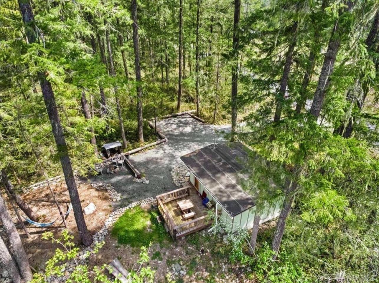 Mt Rainier Little Green Cabin On Big Creek! Ashford Extérieur photo