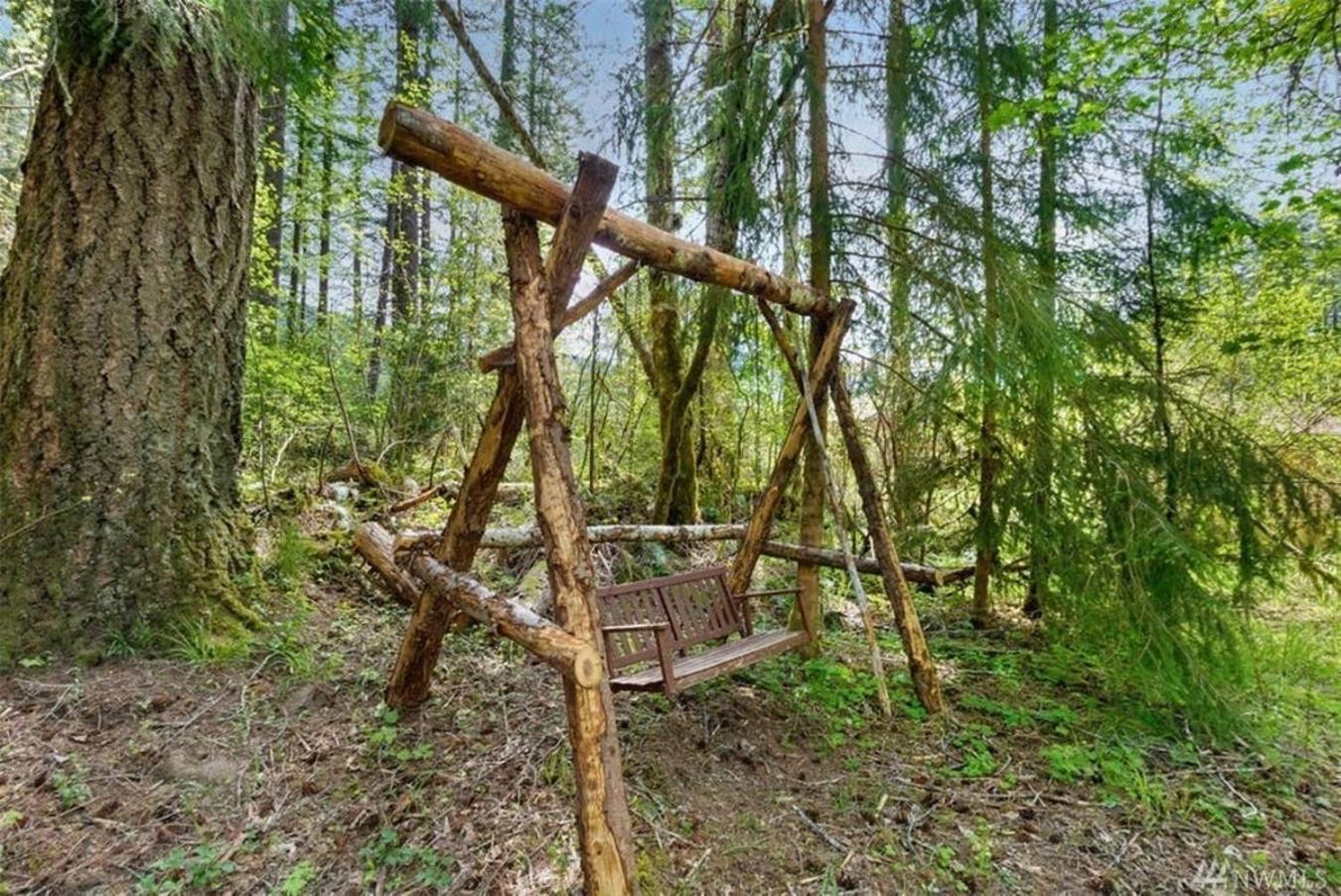 Mt Rainier Little Green Cabin On Big Creek! Ashford Extérieur photo